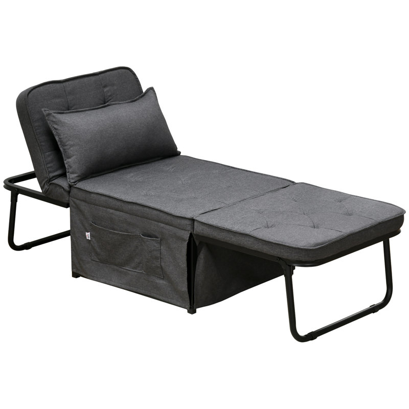 Twin 180cm Upholstered Futon Chair