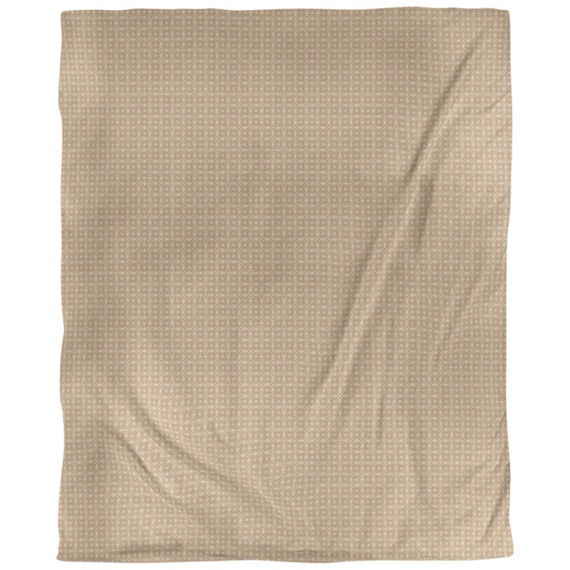 Housse de couette simple Katelyn Elizabeth, Housse de couette pour grand lit, Brun clair, Polyester brossé
