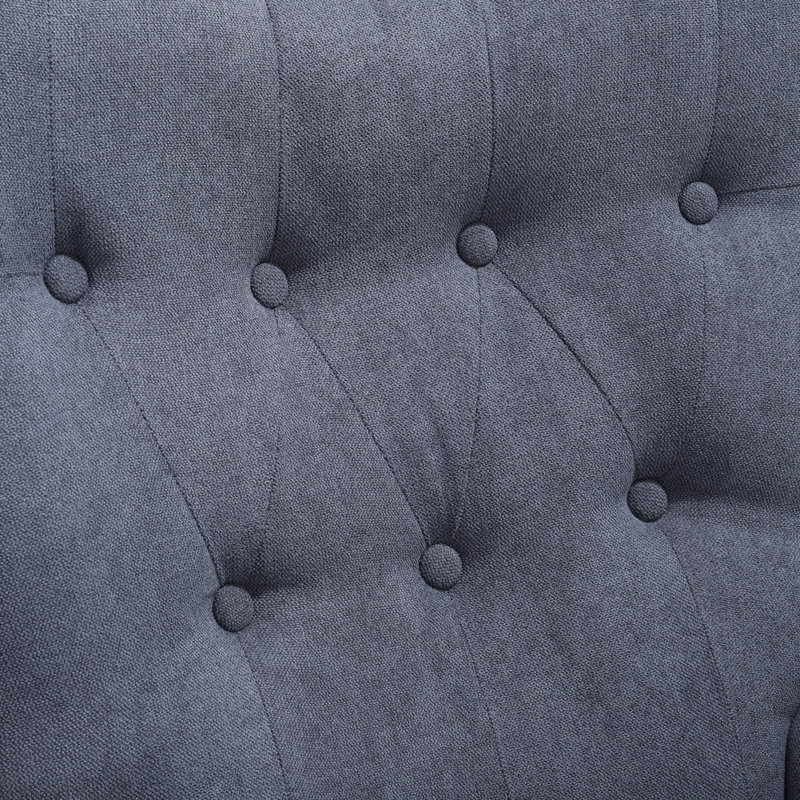 Opie Upholstered Armchair, Grey