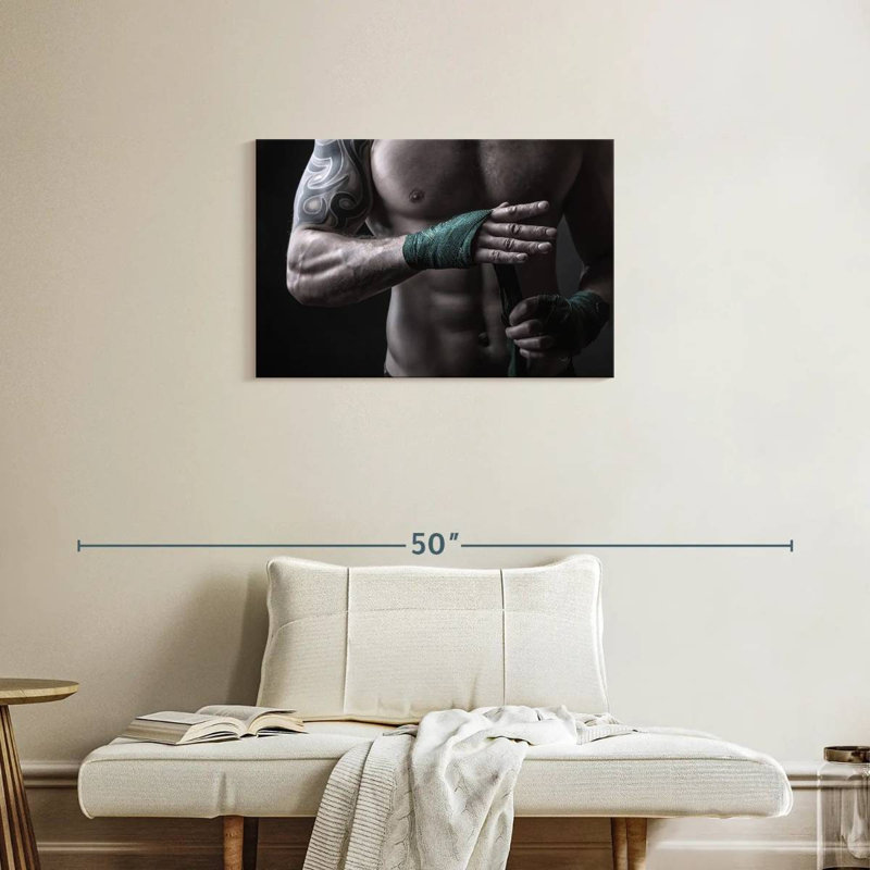 Sireci Boxing Preparation, 20" H x 30" W
