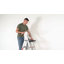 Échelle d'extension télescopique multi-positions à 4 marches à structure en A, 14 pi avec barre stabilisatrice, poids de 300 lb, idéal pour les projets d'intérieur et d'extérieur-341356129