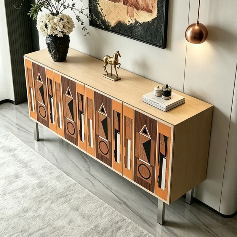 Buffet simple et moderne de style italien