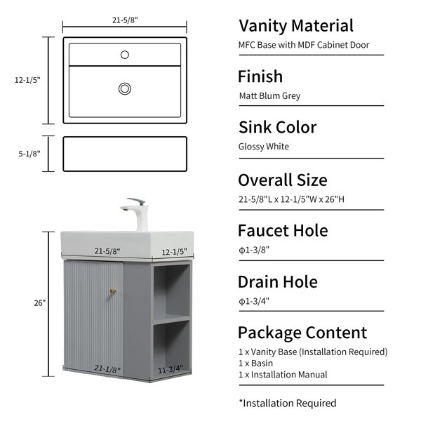 Dimensions du produit