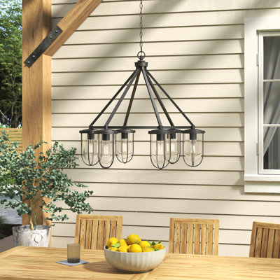 Lustre d'extérieur 6 lumières 