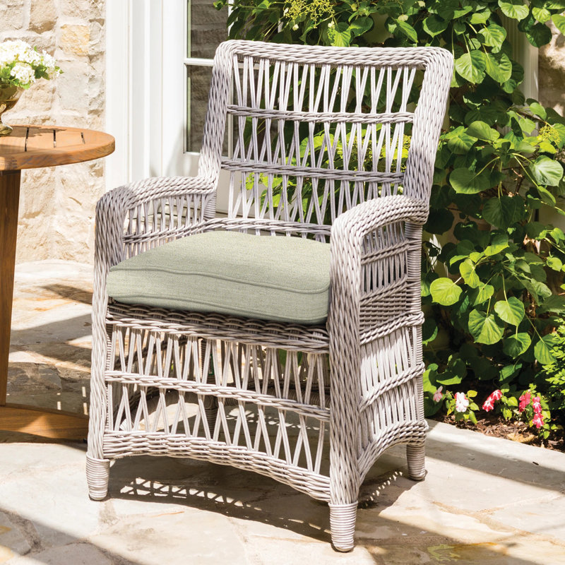 Mackinac Outdoor Dining Armchair, Visions Cobalt