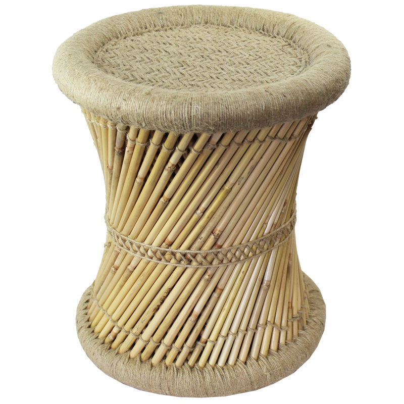 Tabouret d'appoint Barkhamsted, Beige