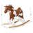 Plush Ride On Rocking Horse