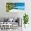 Tropical Beach - Wrapped Canvas Print