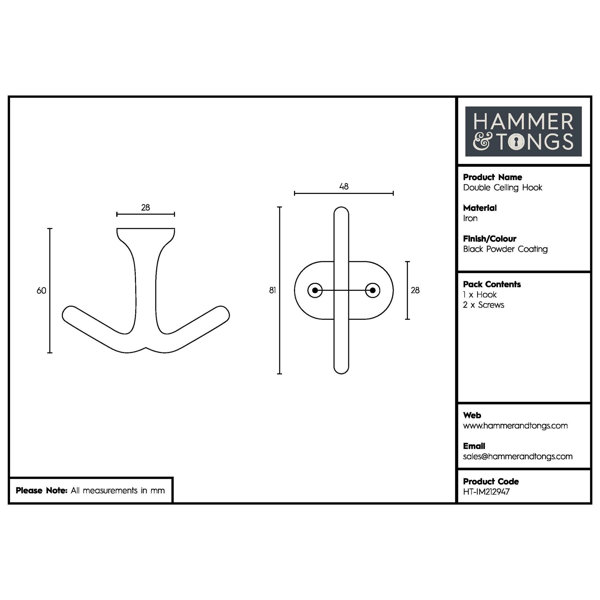 Product Dimensions