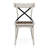 Stathelle Cross Back Side Chair in Antique White