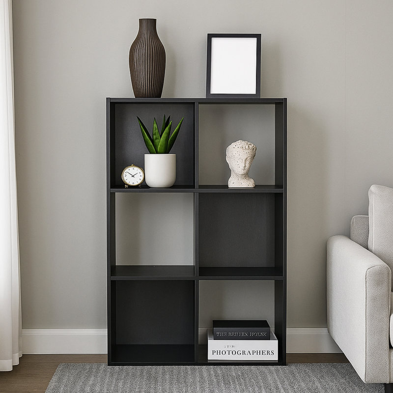 Huertas Bookcase, Black