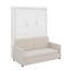 Grand lit escamotable avec coussin-726001385