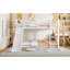 Lit simple superposé au-dessus d'un lit simple avec glissière et échelle, blanc (ancien SKU: LT000108AAK)-571085261