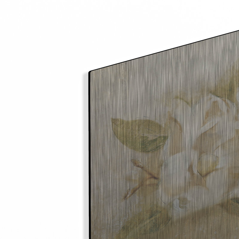 Art mural en métal Winston Porter «Magnolia 4» par Cheri Blum, H 12 po x l 16 po