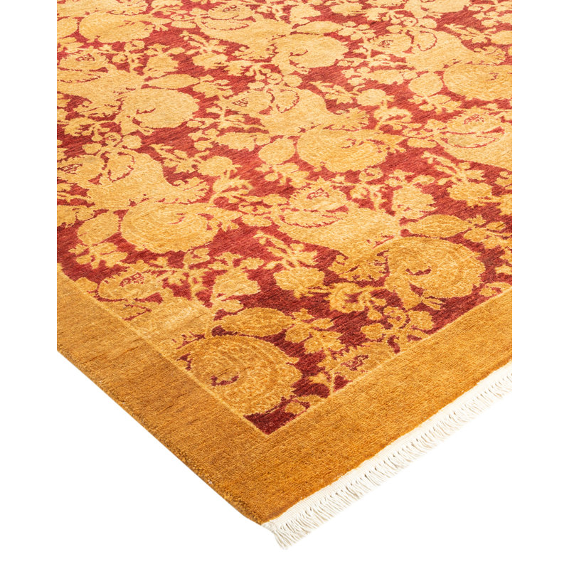 Classic One-of-a-Kind 4' 1" X 4' 1" Hand Knotted Area Rug