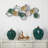 Scallop Design Metal Wall Art Decor