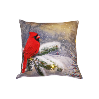 Housse de coussin carré en velours Yaiza