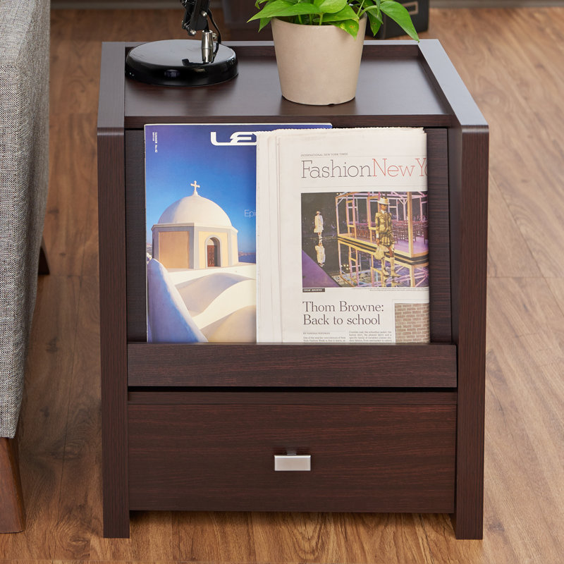 Danvers End Table with Storage