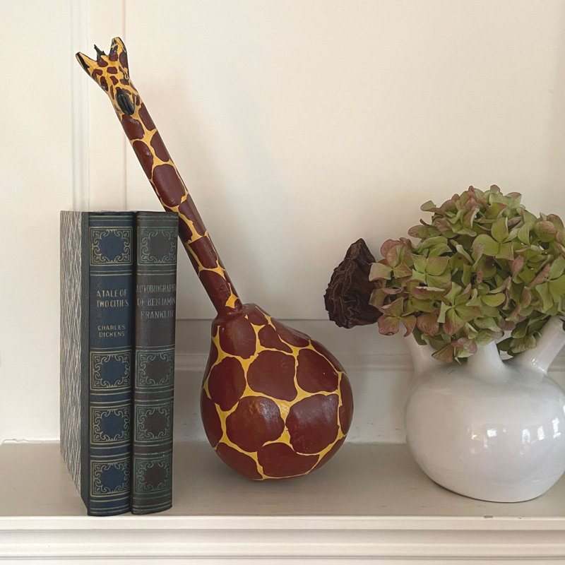 Kenya, girafe et gourde