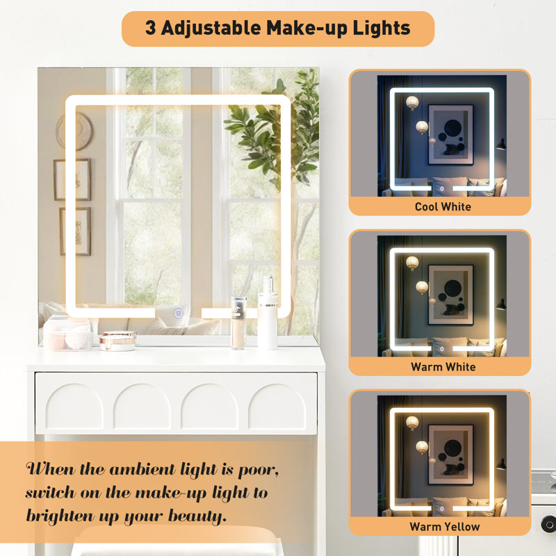Dressing Table with Mirror