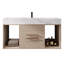 Meuble-lavabo l 39,4 po avec lavabo en céramique? 2 tiroirs et 2 espaces de rangement-573707217