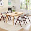 Chaise rembourrée empilable rembourrée et rembourrée-106112529