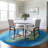 Premium Machine Washable Mayfield AMF148 Ocean Rug-951732543