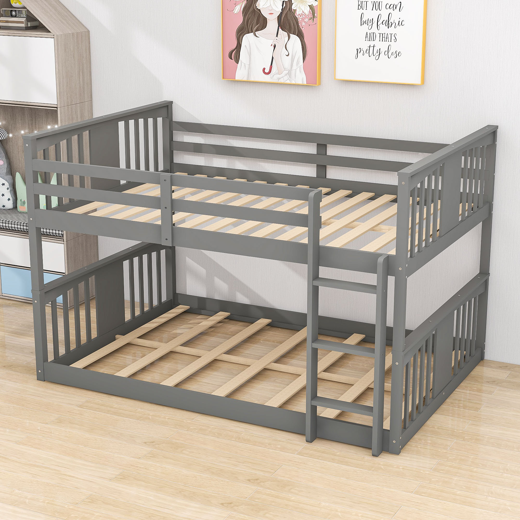 Kids full outlet size bunk beds