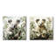 Eucalyptus Tree Loving Koala I - Koala Metal Wall Decor Square Set Of 2-84658114