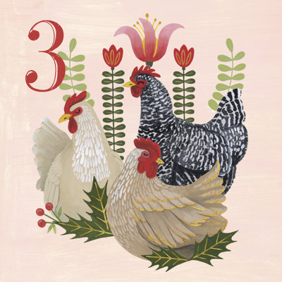Twelve Days III by Grace Popp - Wrapped Canvas Painting