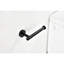 Porte-papier hygiénique mural mat noir 2 - Distributeur de papier hygiénique mural en acier inoxydable Sus304 antirouille