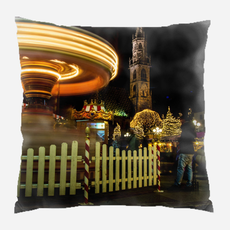 Coussin de noël Ornellas, Intérieur, Microsuède
