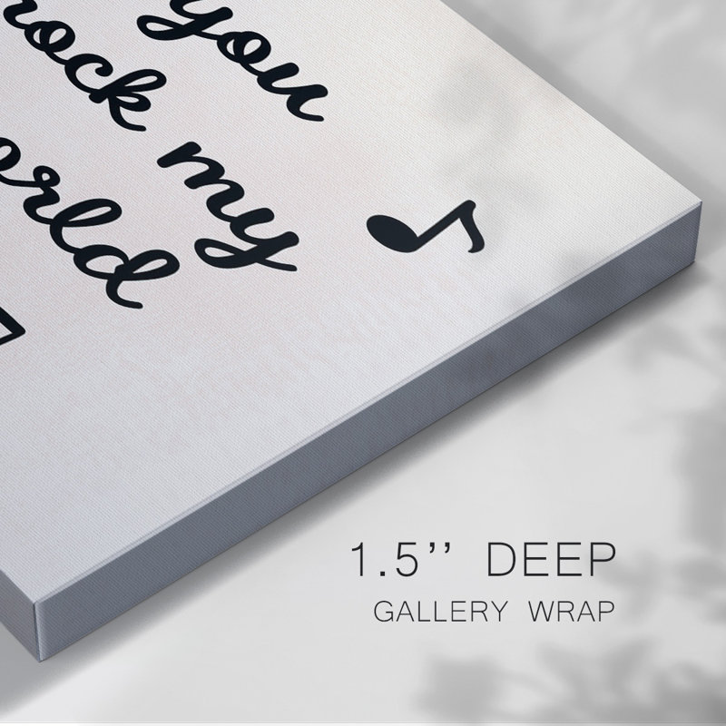Collection Darling Valentine, toile tendue A-Gallery, H 32 po x l 48 po