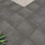 Merden 24 in. x 24 in. x 1.18 in. Matte Porcelain Stone Look Paver (8 sq. ft./unit, 2 Pieces)-1860137945