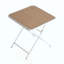 4 pièces Fauteuil empilable en PP pour une utilisation intérieure / extérieure - Dossier à lattes ergonomique avec table pliante multifonctionnelle intérieure / extérieure moderne - Plateau de table en PP avec pieds en métal-760872613