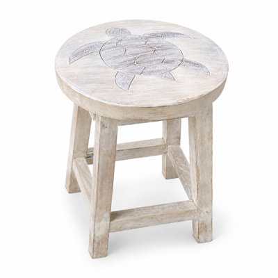 Solid Wood Accent Stool