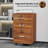 Marfriede 15.75'' Wide 3 -Drawer Mobile File Cabinet-91922186