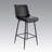 PU Leather Upholstered Counter & Bar Stool Set of 3-714696760