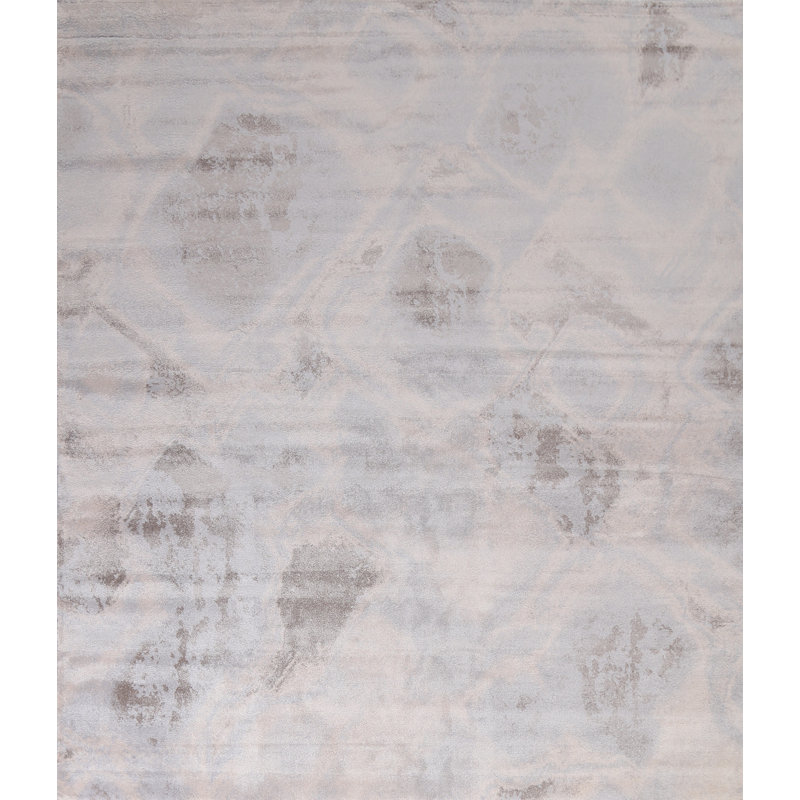 Tapis oriental abstrait transitionnel 2X3, Rectangle 9 pi 10 po x 9 pi 10 po