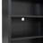 83.4" Tall Wood Bookcase with light strip-1112965398