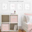 « art prints 4 », ensemble de 4 ordinateurs (8 x 10) pour la collection céleste rose et dorée par design jojo