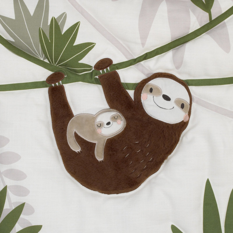 Ensemble de literie pour lit de bébé 4 pièces Jungle Gym