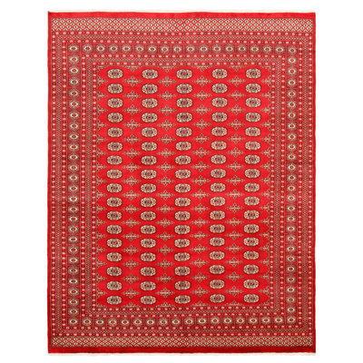 Tapis rouge Finha Peshawar Bokhara 7 pi 10 po x 10 pi 0 po