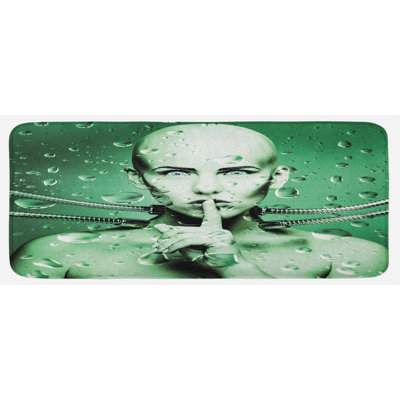 Modern & Contemporary Polyester Kitchen Mat