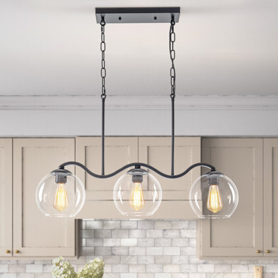 3-light Kitchen Island Pendant 