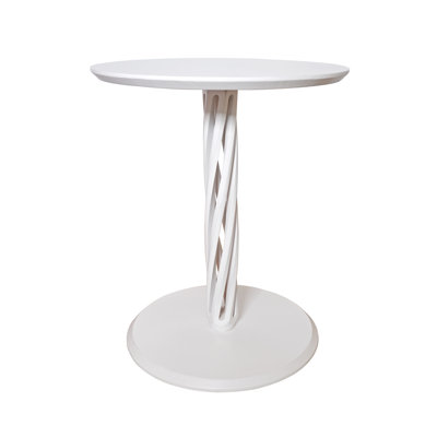 Solid Wood Top End Table