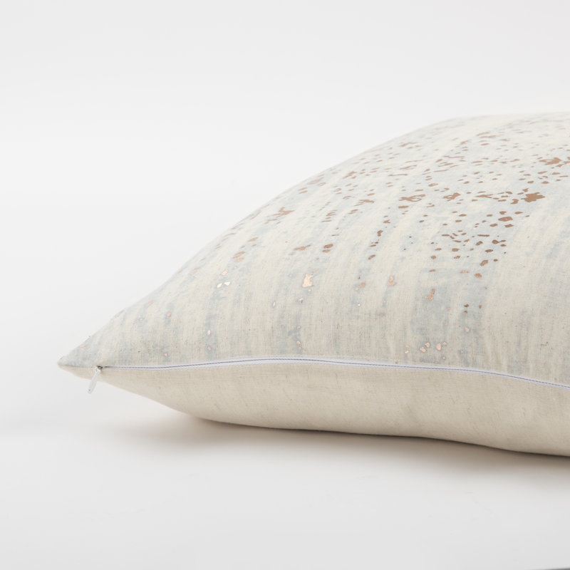  Decorative Cotton Throw Pillow, White