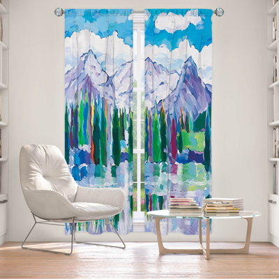Delaini Room Darkening Curtains / Drapes Pair