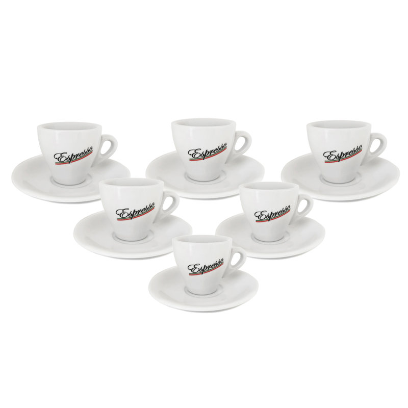 Tasse à espresso en porcelaine Lorren Home Trends avec logo espresso