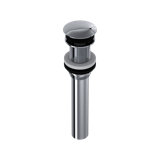 Push Drain Without Overflow